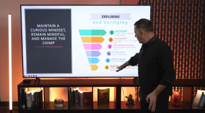 Course footage: calibrated questioning and listening skills
